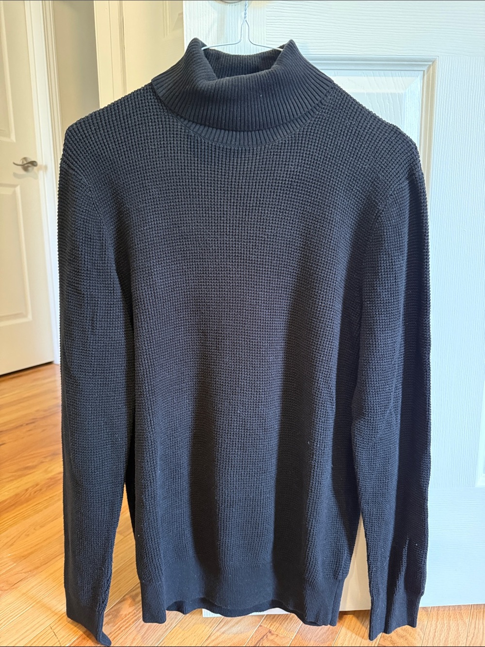 Kenneth Cole Reaction Charcoal Black Turtleneck Sweater